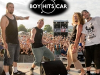 Boy Hits Car